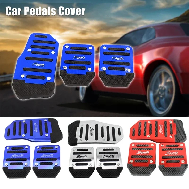Tech Car Accessories - MT AT Car Pedal Pads Anti‑Slip