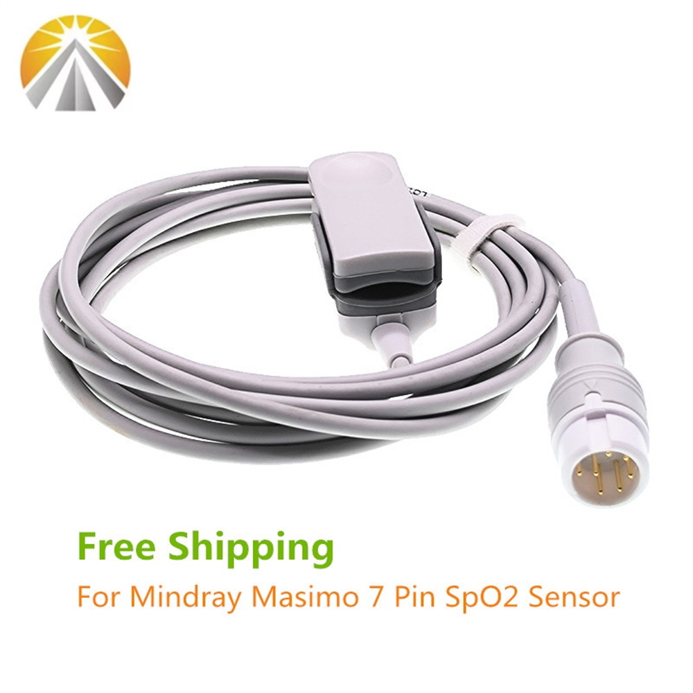 Tech Accessories & Gadgets - Reusable 7 Pin SPO2 Sensor for