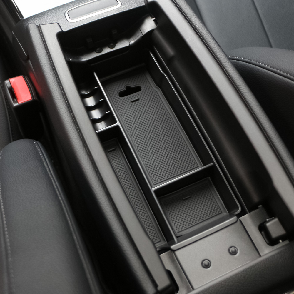 Tech Car Accessories - Car Armrest Storage Box Tray for