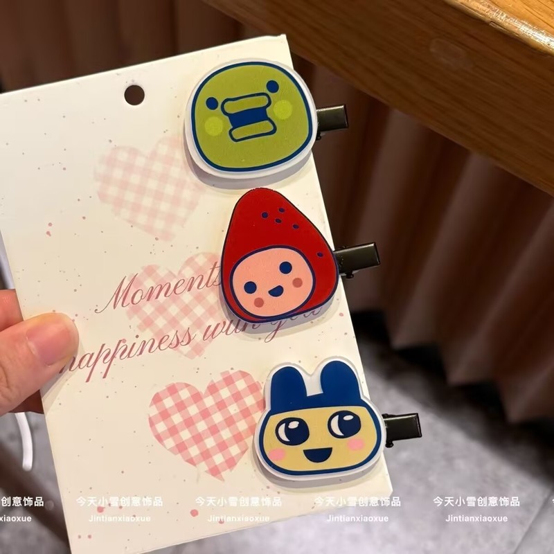 Tamagotchi Series Hairpin Cart - Tech Hair Accessories ulasan dan harga