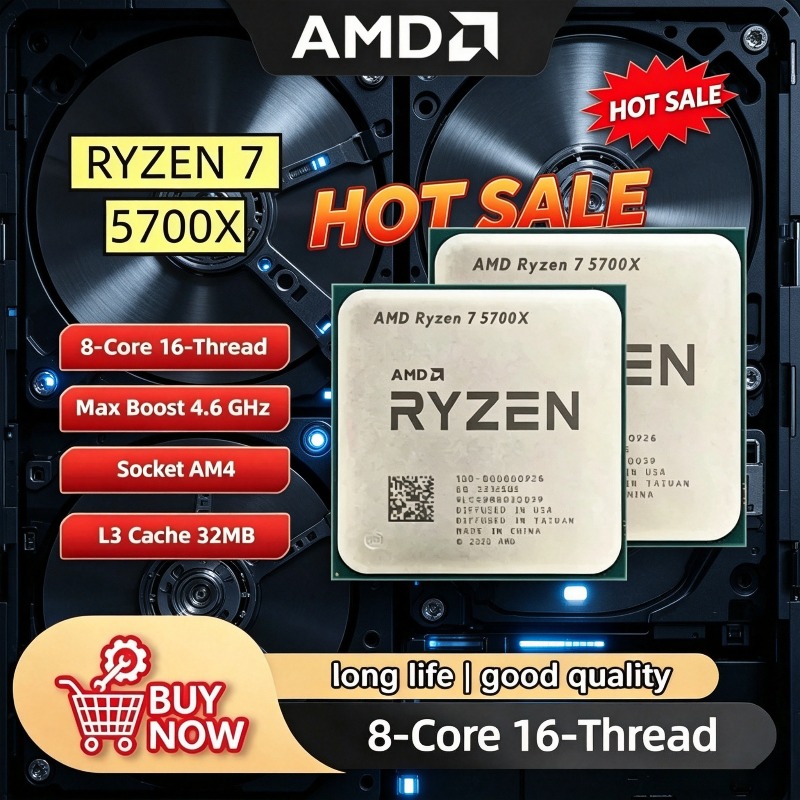 AMD Ryzen 7 5700X Unlocked Des - Amd Cpu Ryzen 7 ulasan dan harga