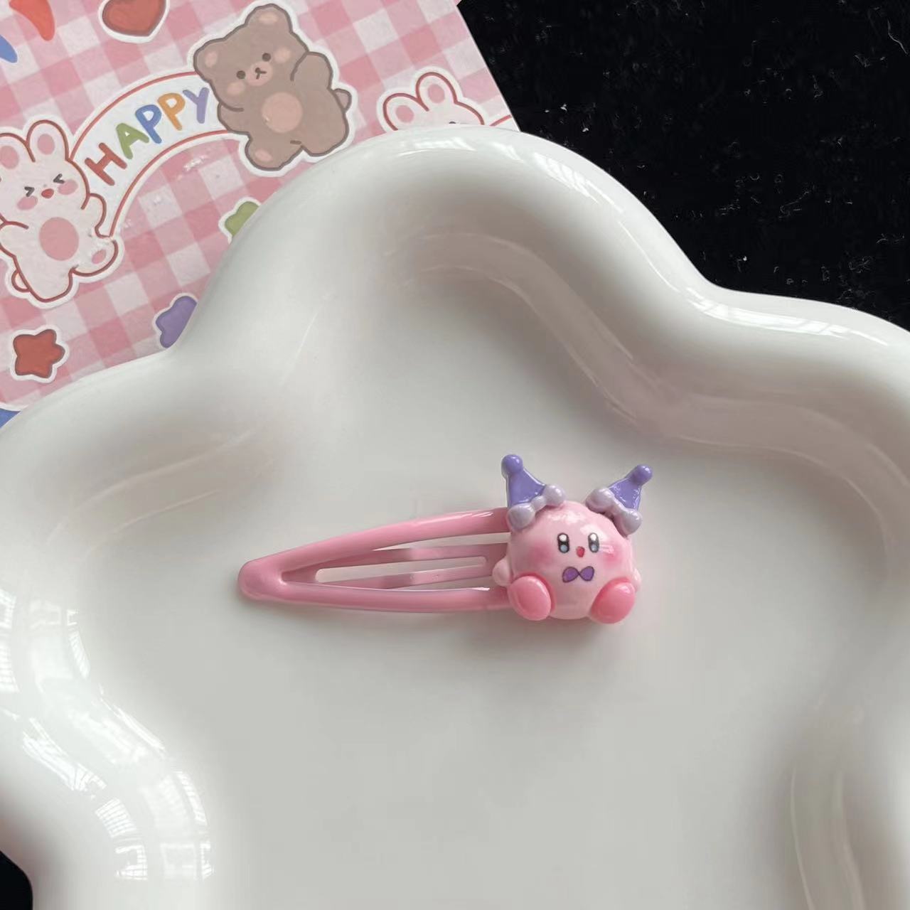 1~10pcs Cute Kirby BB Hair Cli - Tech Hair Accessories ulasan dan harga