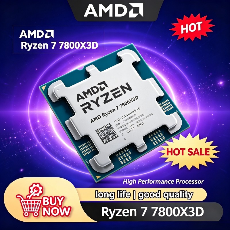 AMD R7 7800X3D CPU 8-Core 16-T - Amd Cpu Ryzen 7 ulasan dan harga