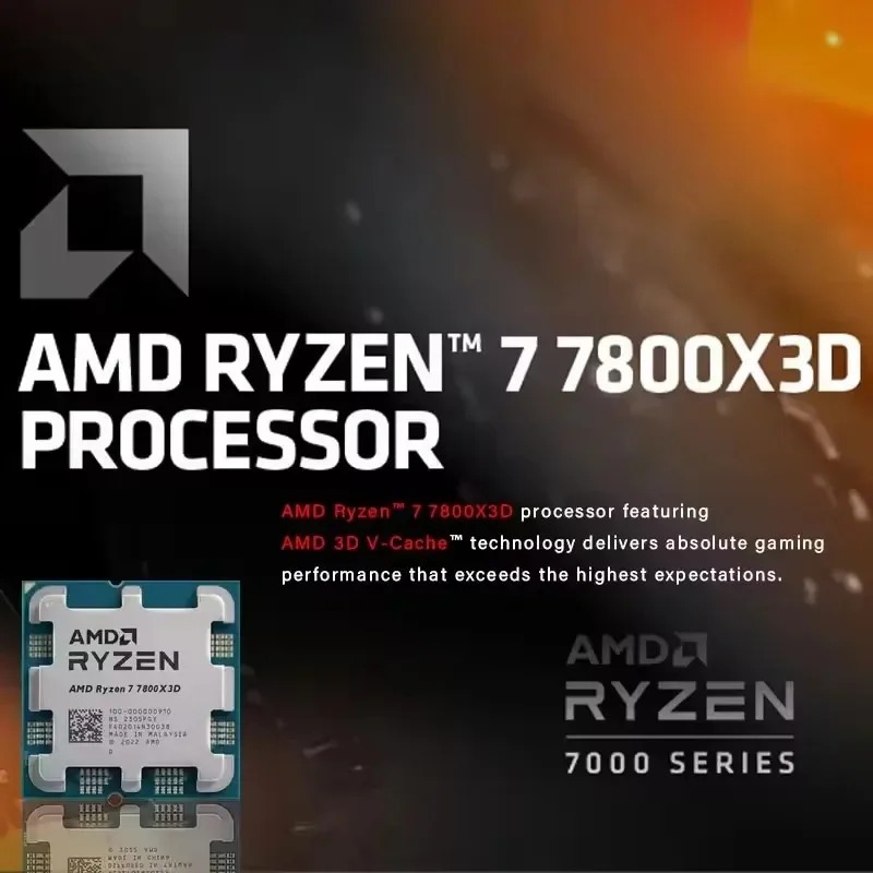 AMD R7 7800X3D CPU 8-Core 16-T - Amd Cpu Ryzen 7 ulasan dan harga