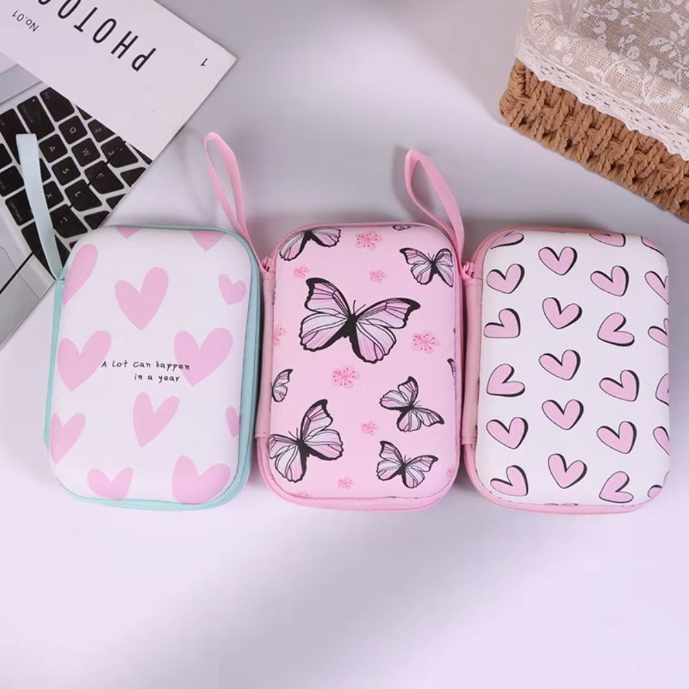 Cartoon Print Data Cable Stora - Tech Accessories Kit ulasan dan harga