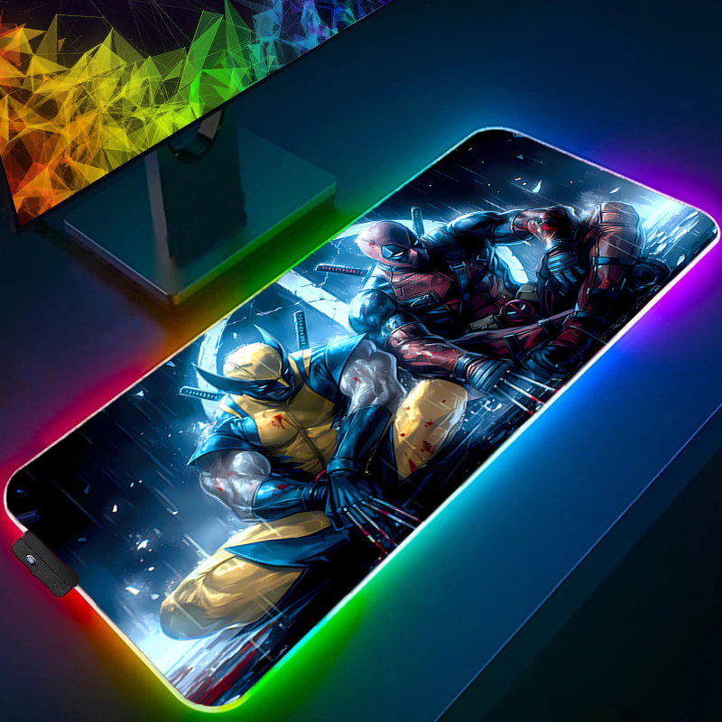 LED Mouse Pad Gaming Backlight - Tech Accessories Pc ulasan dan harga