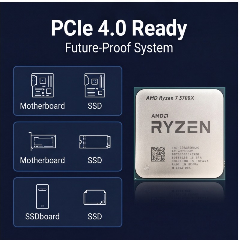 AMD Ryzen 7 5700X Processor Fo - Amd Cpu Ryzen 7 ulasan dan harga