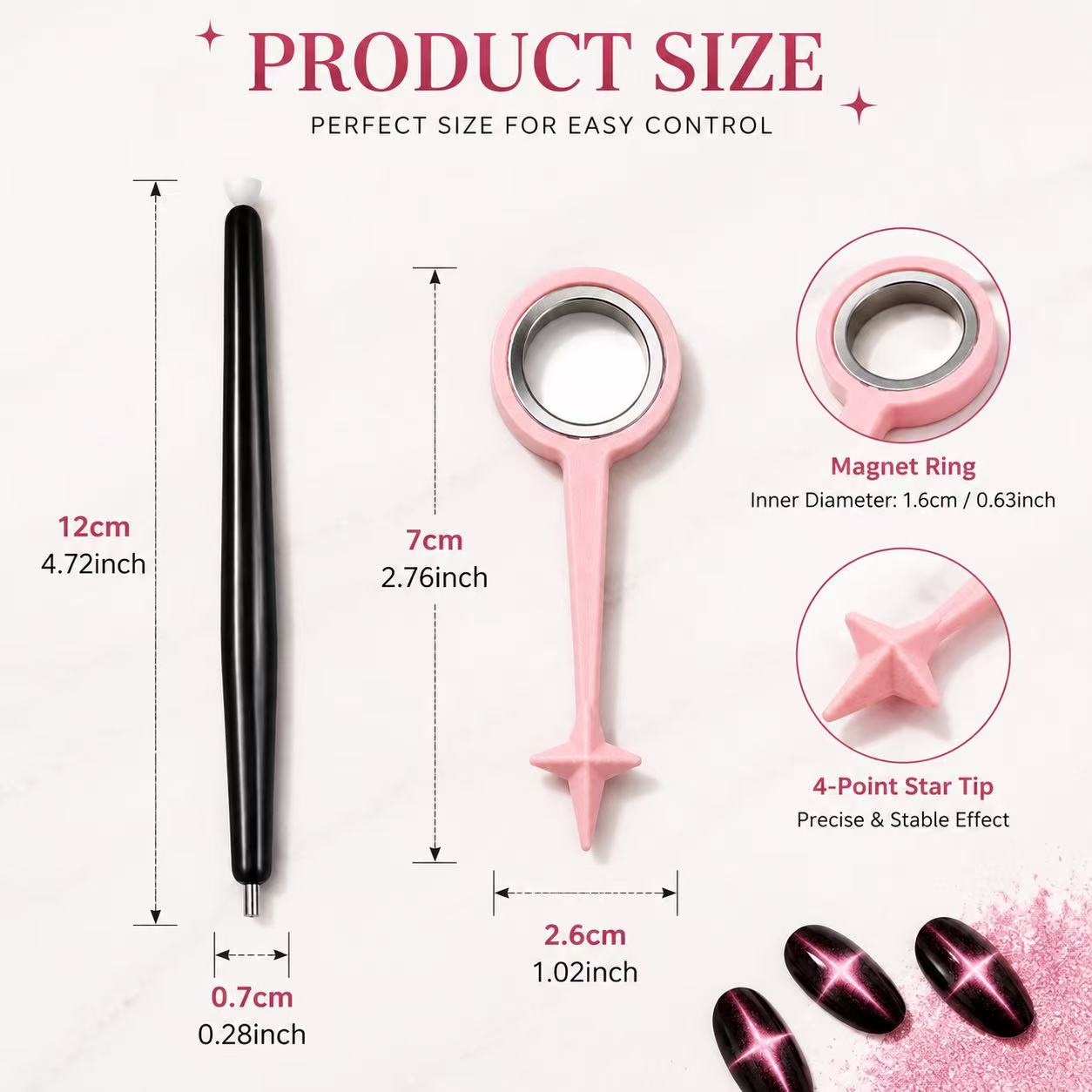 2Pcs New Nail Tech Tool Set, N - Tech Accessories Kit ulasan dan harga