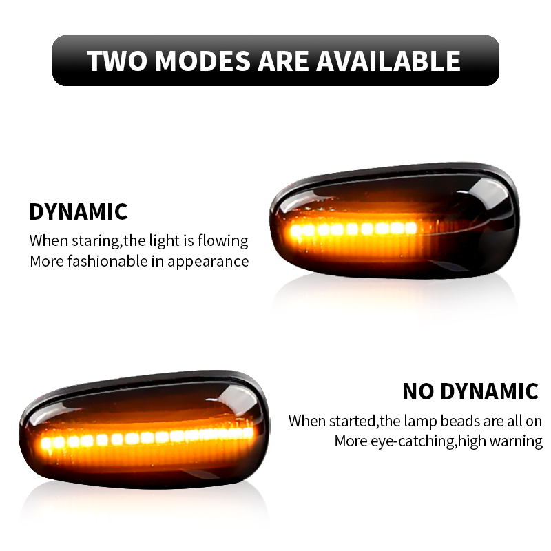 2PCS LED Dynamic Side Marker L - Tech Computer Accessories ulasan dan harga