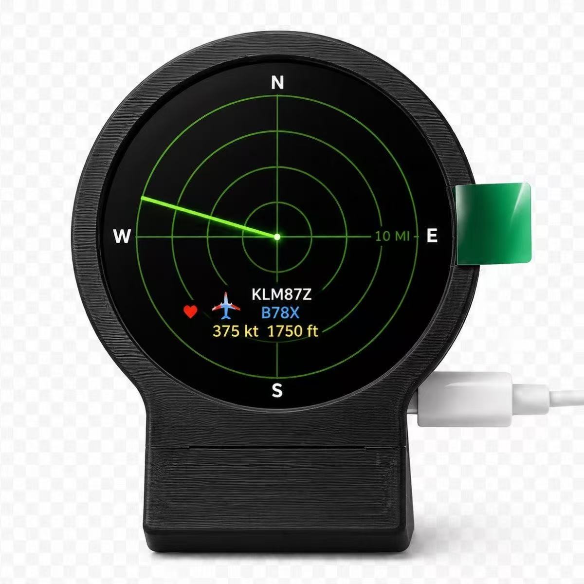 ADS-B Flight Tracker USB-C Des - Tech Accessories Pc ulasan dan harga