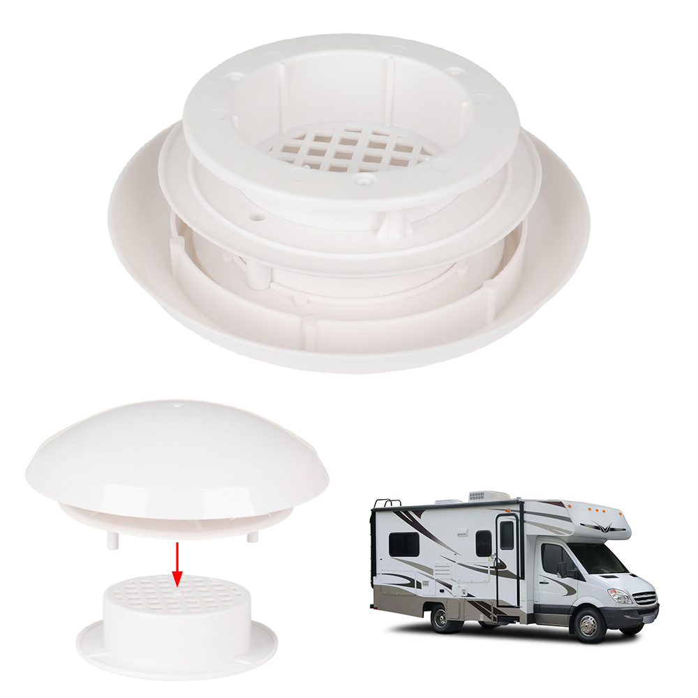 White Plastic Circular Mushroo - Tech Computer Accessories ulasan dan harga