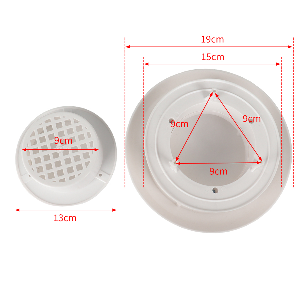 White Plastic Circular Mushroo - Tech Computer Accessories ulasan dan harga