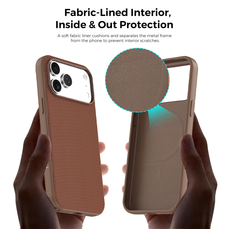 Luxury Tech Woven Fabric Magne - Tech Accessories Hard Case ulasan dan harga