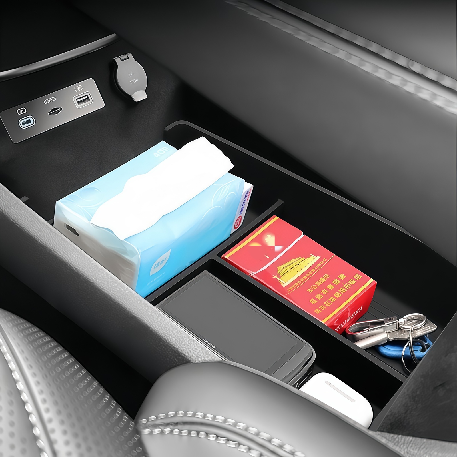 Center Console Lower Storage O - Tech Car Accessories ulasan dan harga