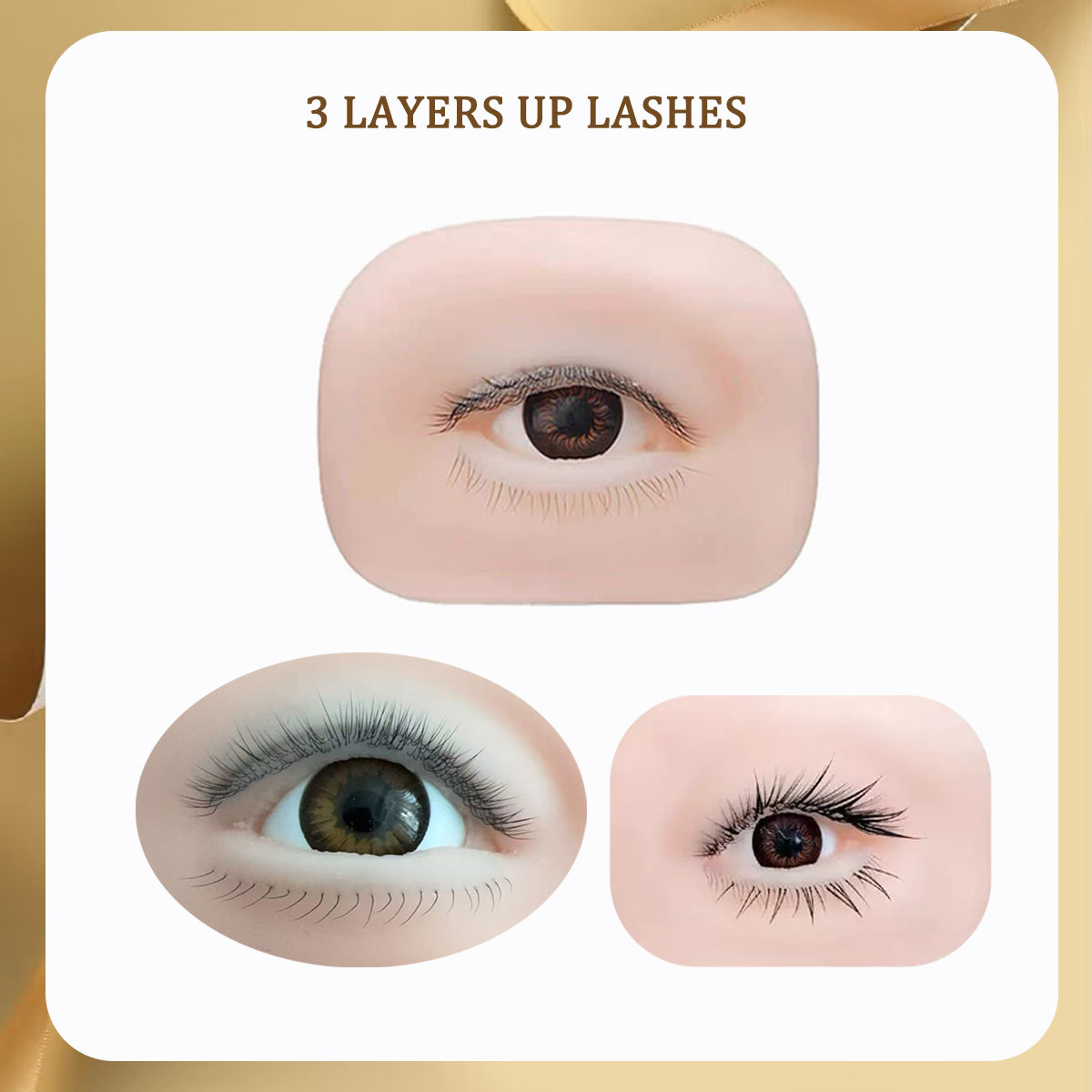 3D False Eyelash Mannequin Fla - Tech Accessories ulasan dan harga