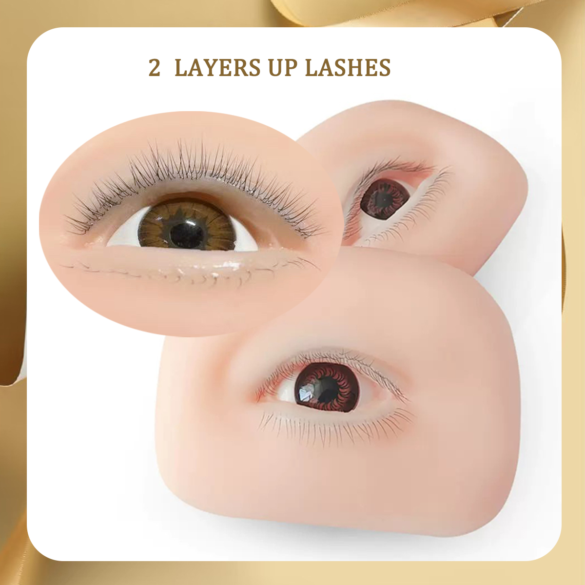 3D False Eyelash Mannequin Fla - Tech Accessories ulasan dan harga