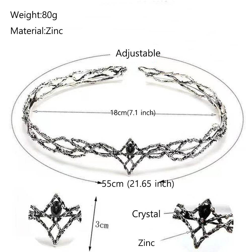 Adjustable Vintage Thorn Hair  - Tech Hair Accessories ulasan dan harga