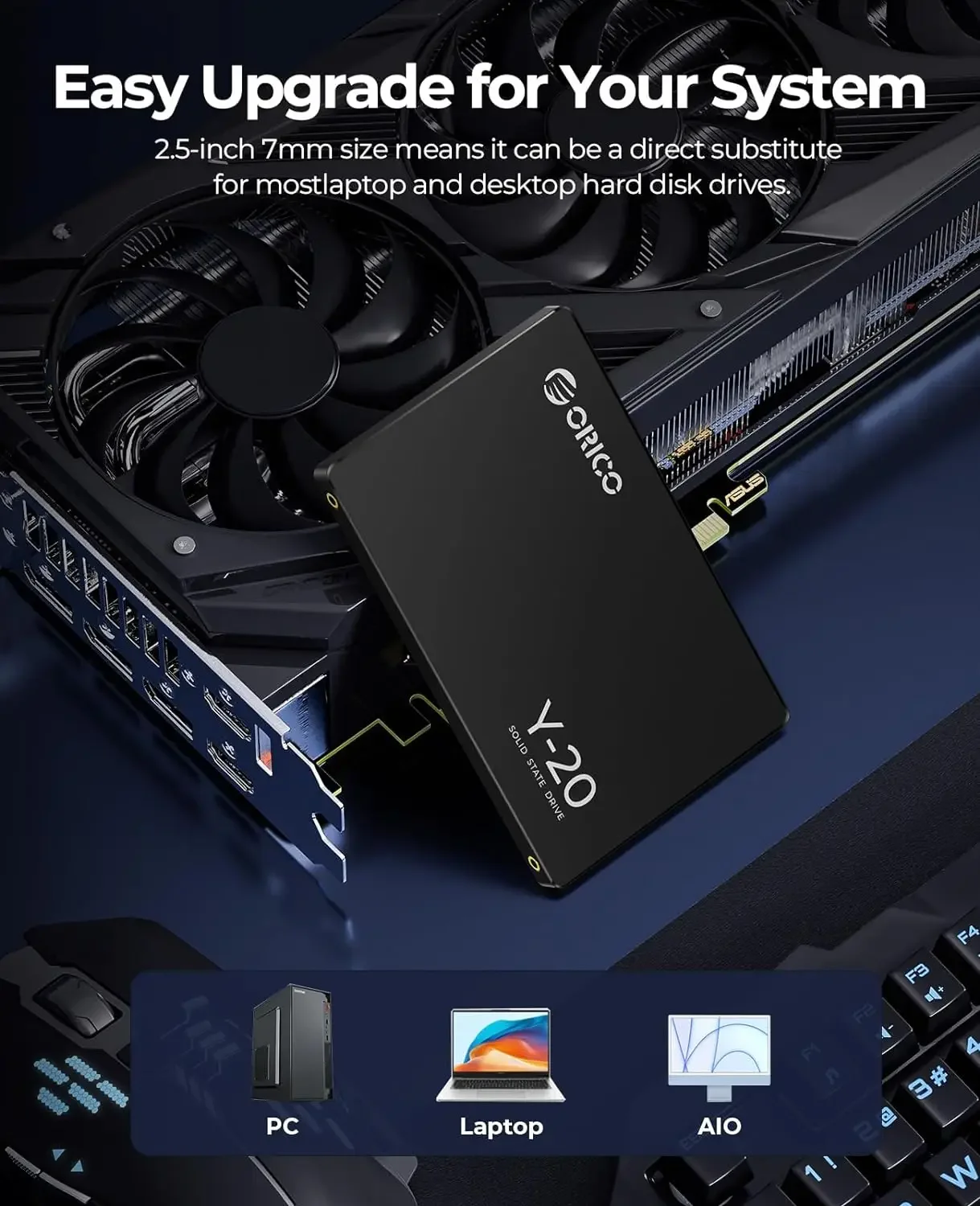 ORICO SATA III SSD 2.5” Intern - Samsung Ssd Evo 870 ulasan dan harga