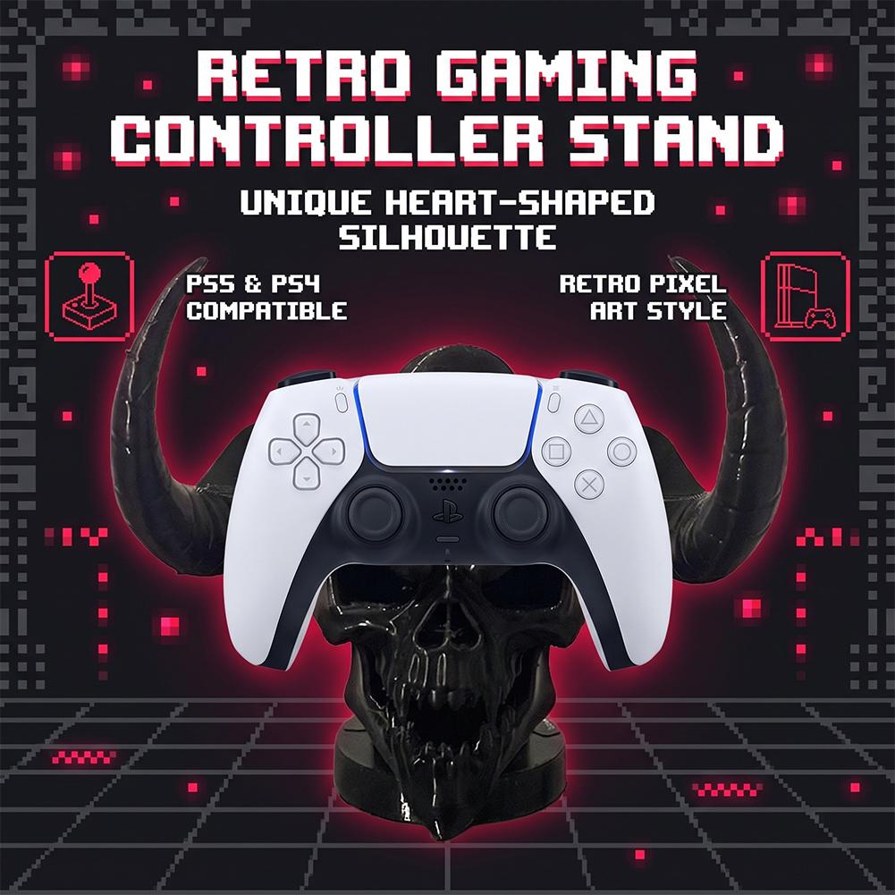 Unique Devil Skull Horn Contro - Tech Accessories For Desk ulasan dan harga