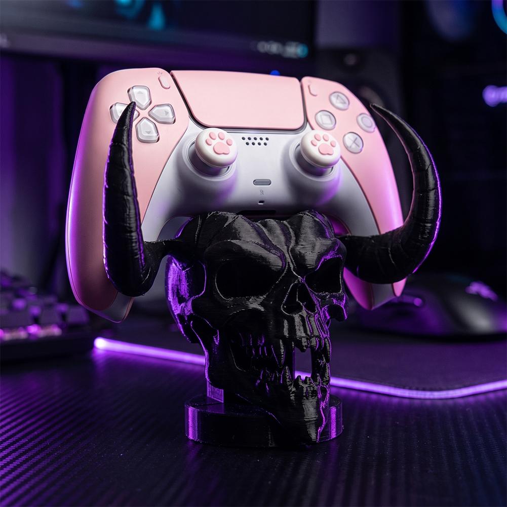 Unique Devil Skull Horn Contro - Tech Accessories For Desk ulasan dan harga