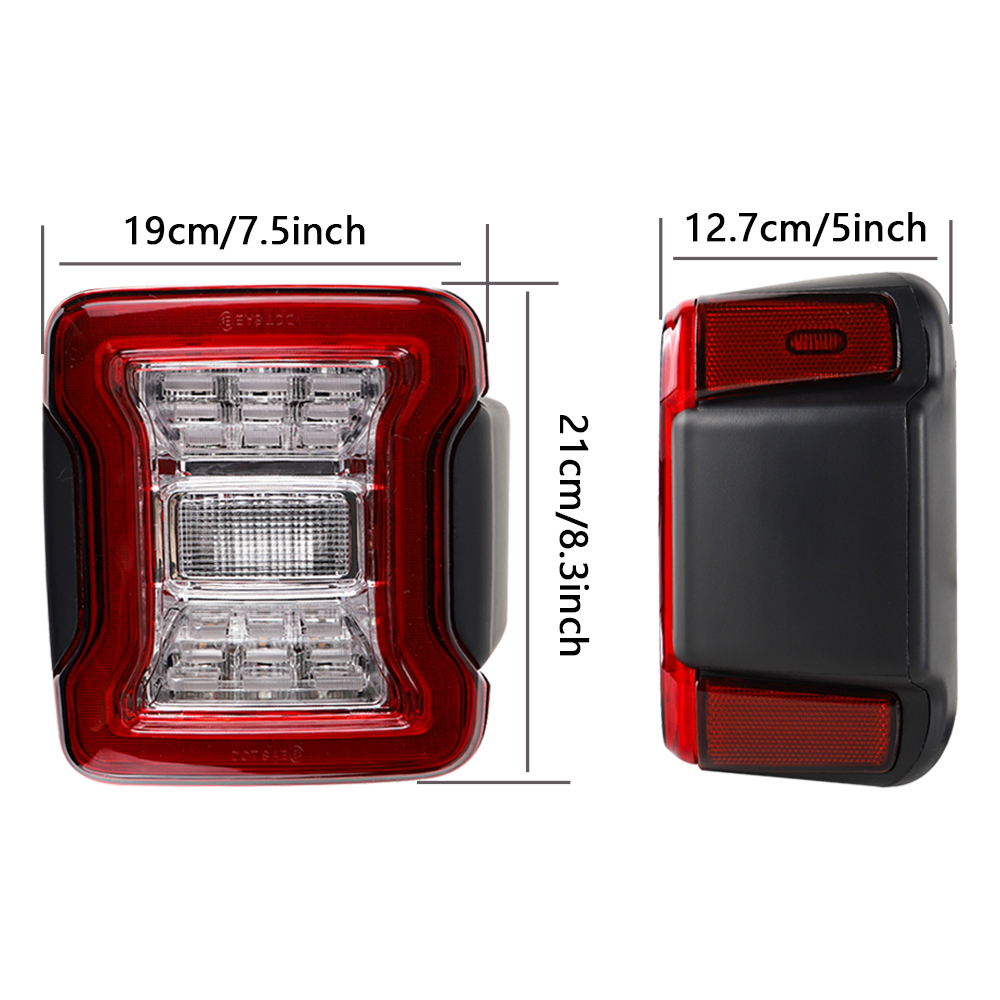 LED Tail Lights for Jeep Wrang - Tech Computer Accessories ulasan dan harga