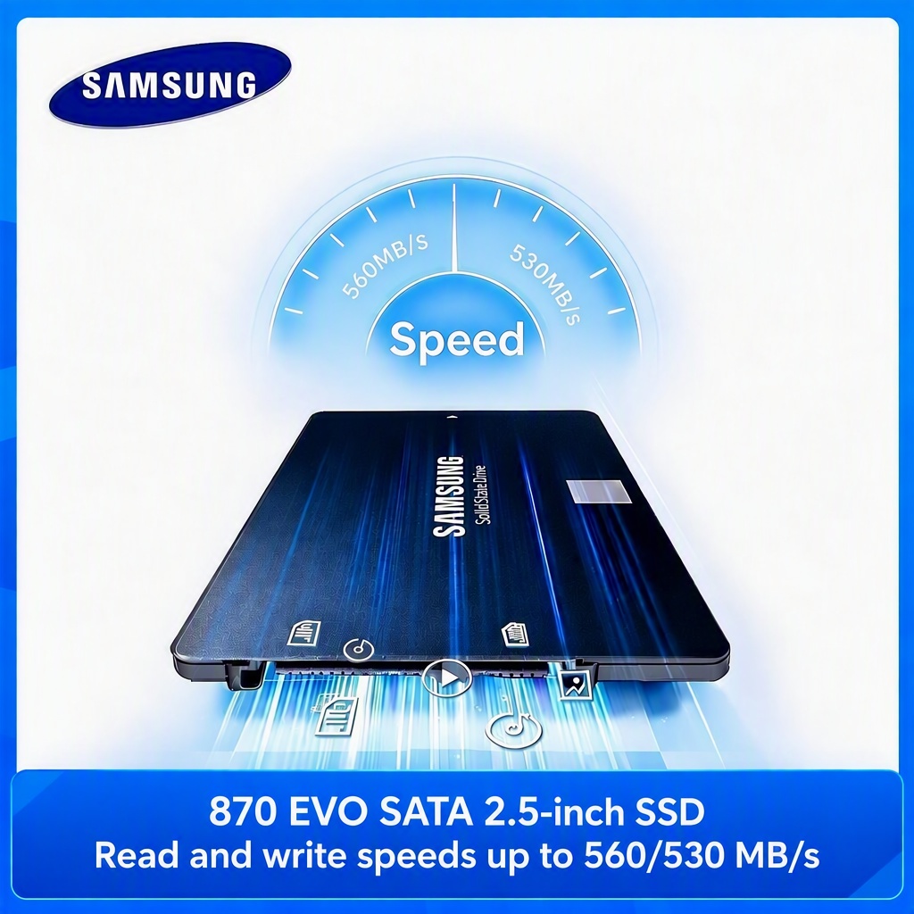 SAMSUNG SSD 870 EVO Internal S - Samsung Ssd Evo 870 ulasan dan harga