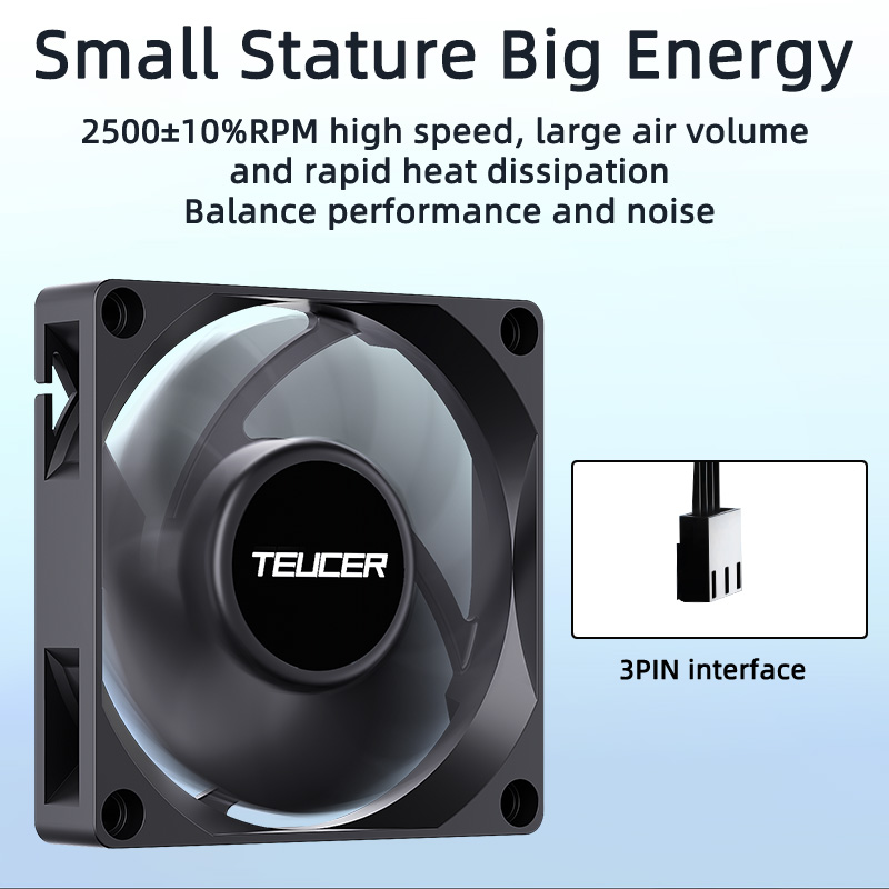 Teucer UT-7015 7cm Chassic Coo - Tech Accessories Pc ulasan dan harga
